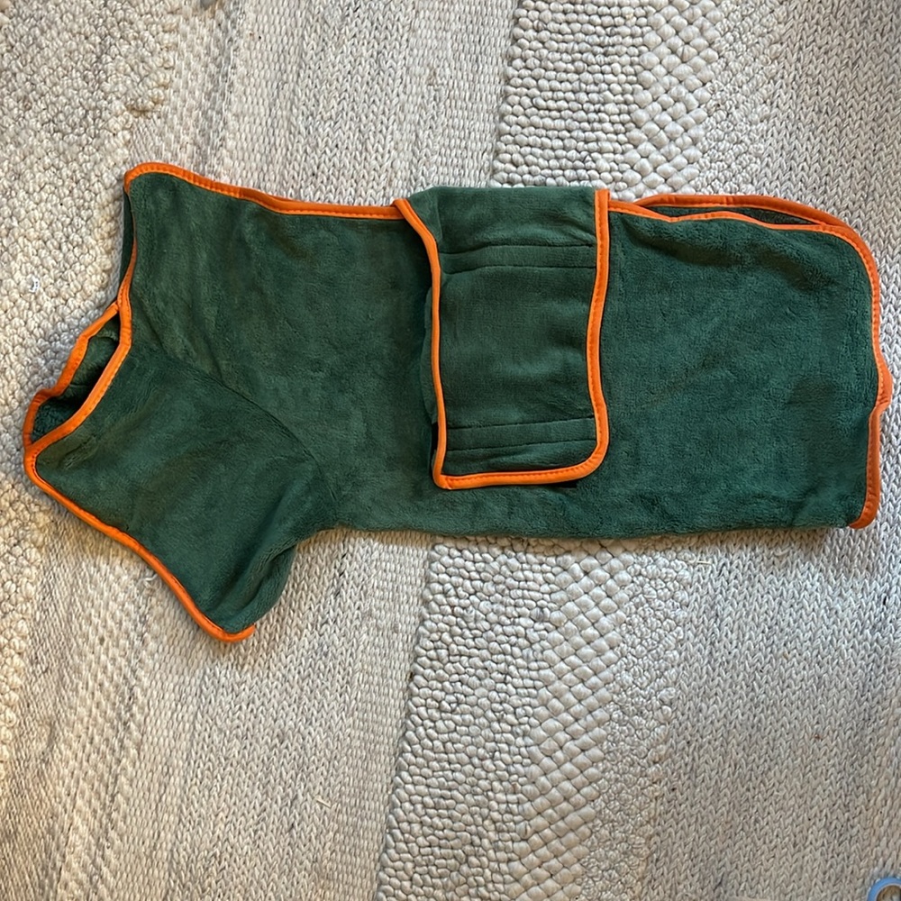 1pc Microfiber Pet Water Absorbent Quick-drying Bath Towel